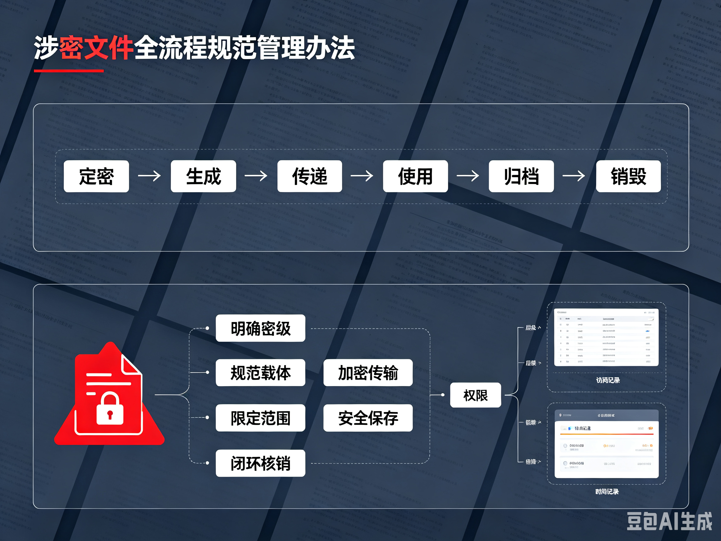 涉密文件全流程规范管理办法